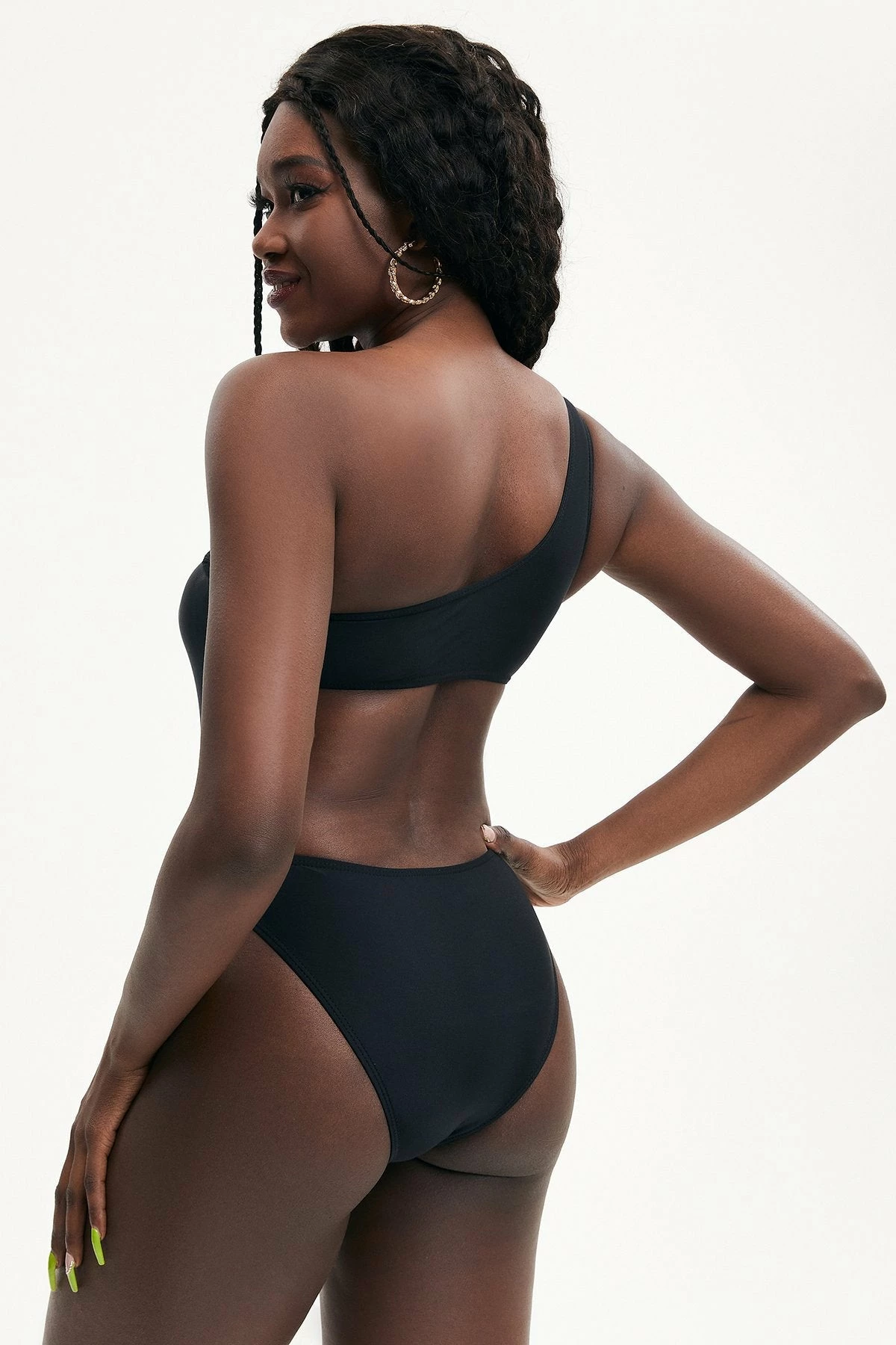 Solado One Shoulder Cut Out Backless One-piece Swimsuit 2 Solado One Shoulder Cut Out Backless One-piece Swimsuit - Image 2