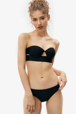 Solado Cut Out Off Shoulder Tube Bikini Swimsuit