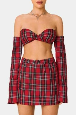 SOLADO Scottish Plaid Off Shoulder Twist Front Crop Top With Oversleeve 12 SOLADO Scottish Plaid Off Shoulder Twist Front Crop Top With Oversleeve -Solado Shop jpeg cbd7ec7e bcb0 49f2 88b2 0ebdb8b7208d 1800x1800