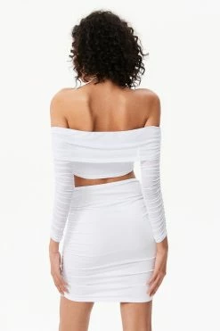 Solado Mesh Splicing Off Shoulder Top & Solid High Waist Skirt Set -Solado Shop jpeg d11a35bb 2b7f 44a9 8eba d4ef97ed49c9 1800x1800