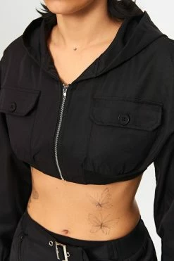 Solado Drop Shoulder Pocket Patched Hooded Crop Coat -Solado Shop jpeg d2199de7 e2ff 44bf ba00 d00171614af5 1800x1800
