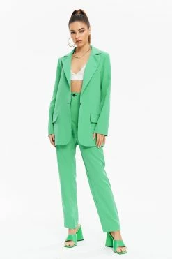 Solado Oversized Flap Pocket Wide Leg Suit Set