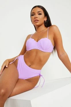 Solado Shell Shape Tie Detail Bikini Swimsuit