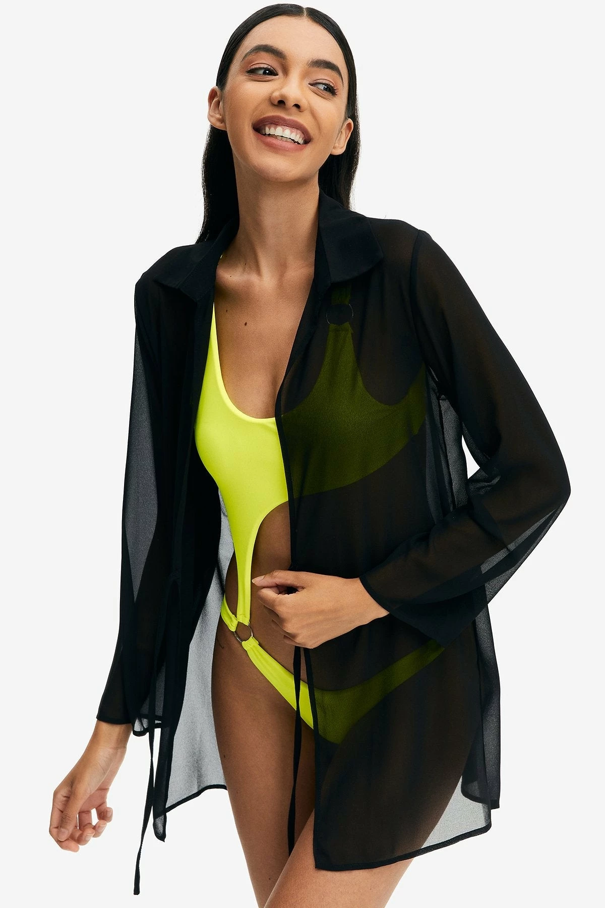 Solado Cut Out O-Ring Front One-piece Swimsuit 4 Solado Cut Out O-Ring Front One-piece Swimsuit - Image 4