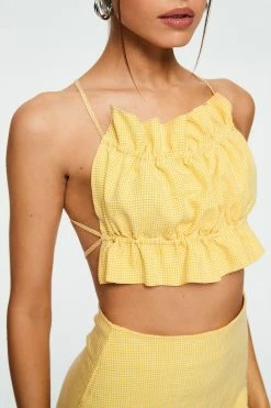 Solado Ruched Backless Crop Top & Check Print A-line Skirt -Solado Shop jpeg d6051c7c 2cb3 4d51 a7f5 71dff59454bb 1800x1800