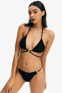 Solado Halter Neck Backless Bikini Swimsuit