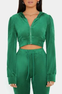SOLADO Velvet Zipper Front Hooded Long Sleeve Cardigan -Solado Shop jpeg d8296e39 4ffd 4c5f a693 a04ea4dde68f 1800x1800