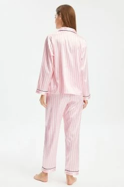 Alternative view of Solado Button Front Top & Stripe Print Pants Set