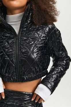 SOLADO Stand Neck Quilted Vinyl Crop Padded Coat -Solado Shop jpeg dd774454 7336 404c 80ae 915798fa1fcd 1800x1800