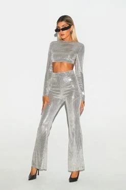 SOLADO High Waist Sequin Solid Flared Pants 9 SOLADO High Waist Sequin Solid Flared Pants -Solado Shop jpeg e02f0fa7 3644 4e5d 9e82 d9faefde91c1 1800x1800