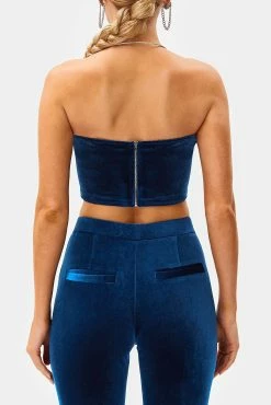 SOLADO Velvet Off Shoulder Bow Design Crop Top -Solado Shop jpeg ea872a20 82de 40ab bf23 d6f719e14781 1800x1800