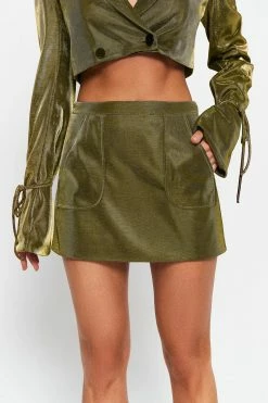 SOLADO High Waist Dual Pocket Sheen Mini Skirt 8 SOLADO High Waist Dual Pocket Sheen Mini Skirt -Solado Shop jpeg ef294963 3b01 4534 8c63 f5ce34b21646 1800x1800