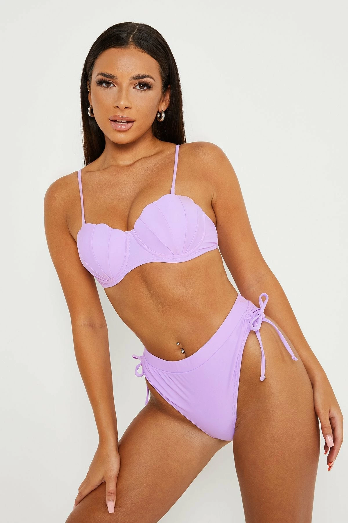 Solado Shell Shape Tie Detail Bikini Swimsuit 2 Solado Shell Shape Tie Detail Bikini Swimsuit - Image 2