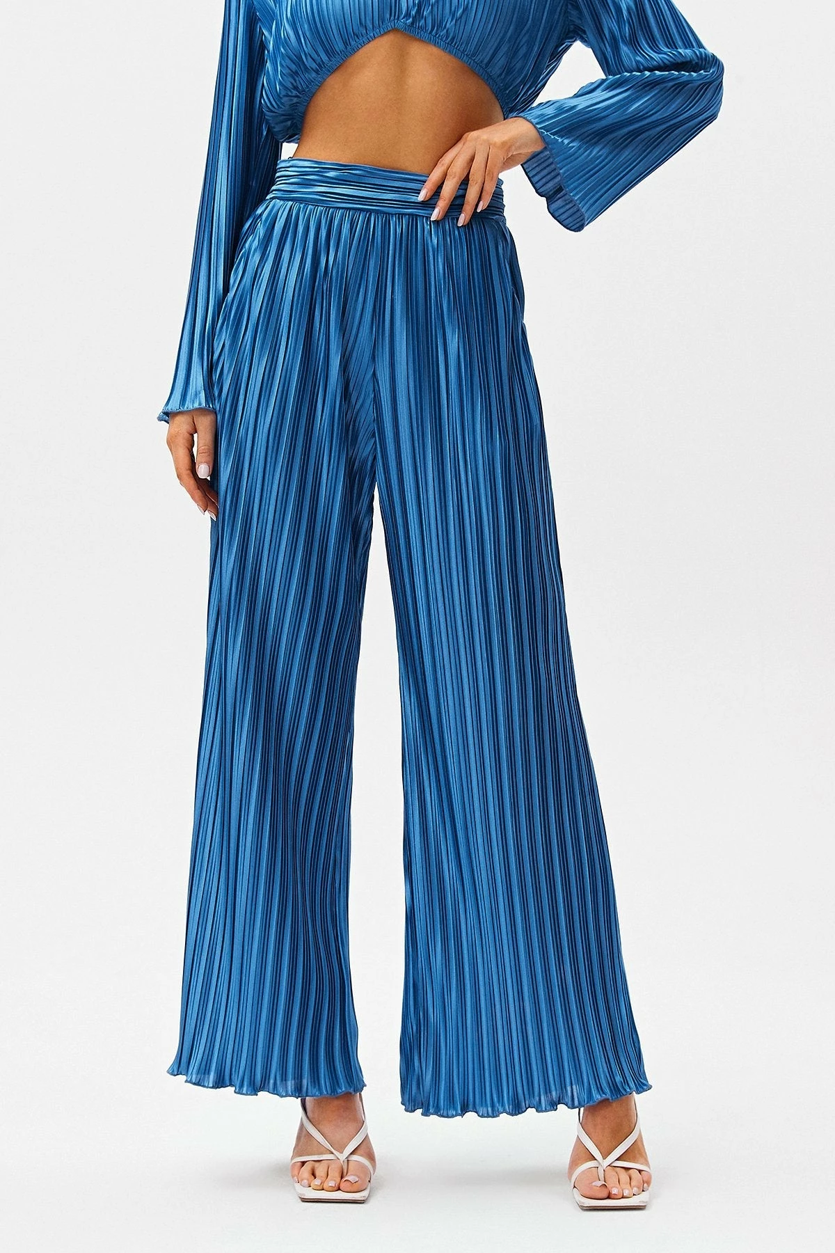 SOLADO High Waist Dual Pocket Pleat Wide Leg Pants 1 SOLADO High Waist Dual Pocket Pleat Wide Leg Pants