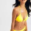 Solado Halter Neck Ruffle Trim Tie Detail Bikini Swimsuit